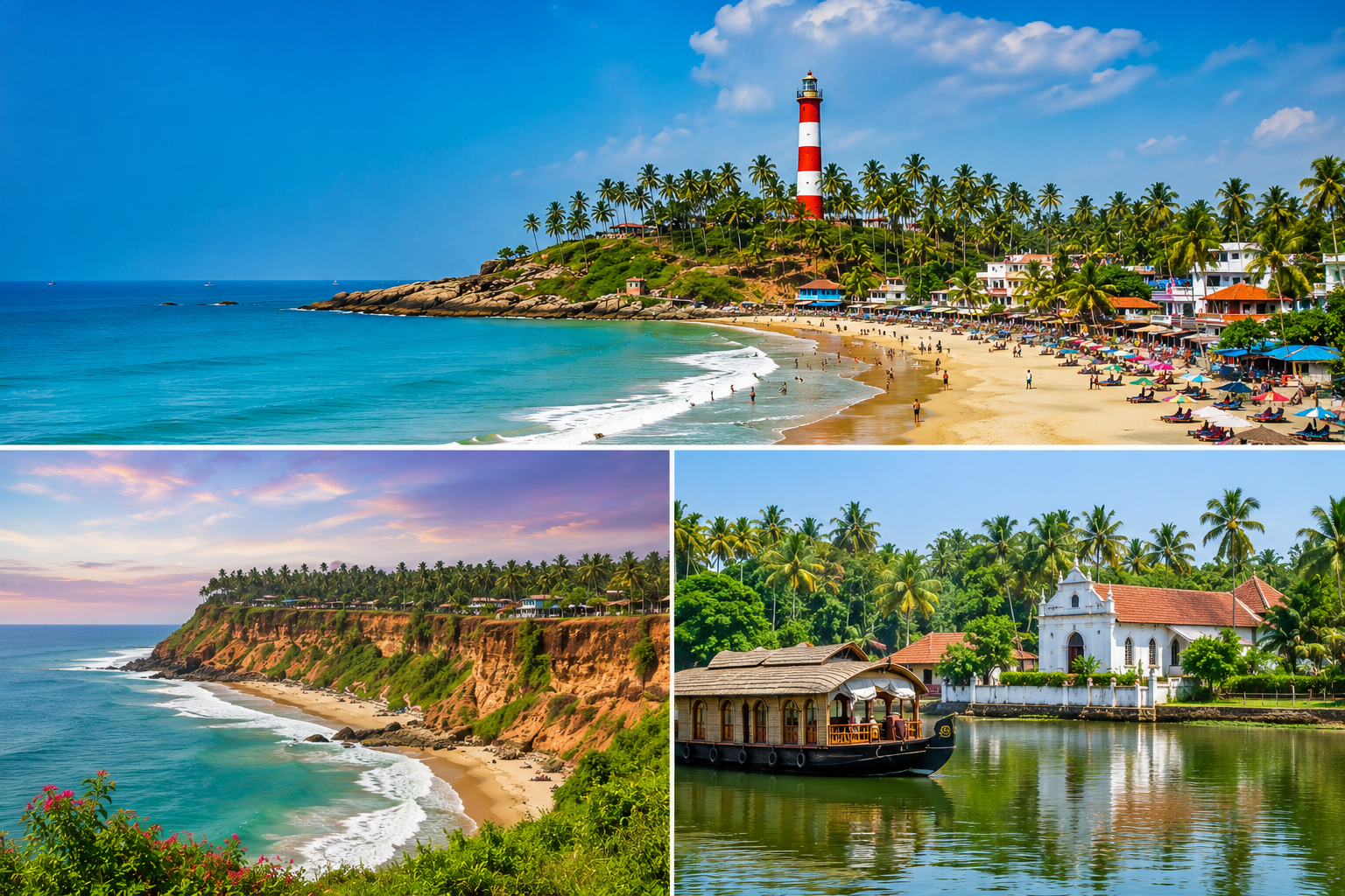 3 Days Trivandrum Escape – Kovalam, Varkala & Chadayamangalam